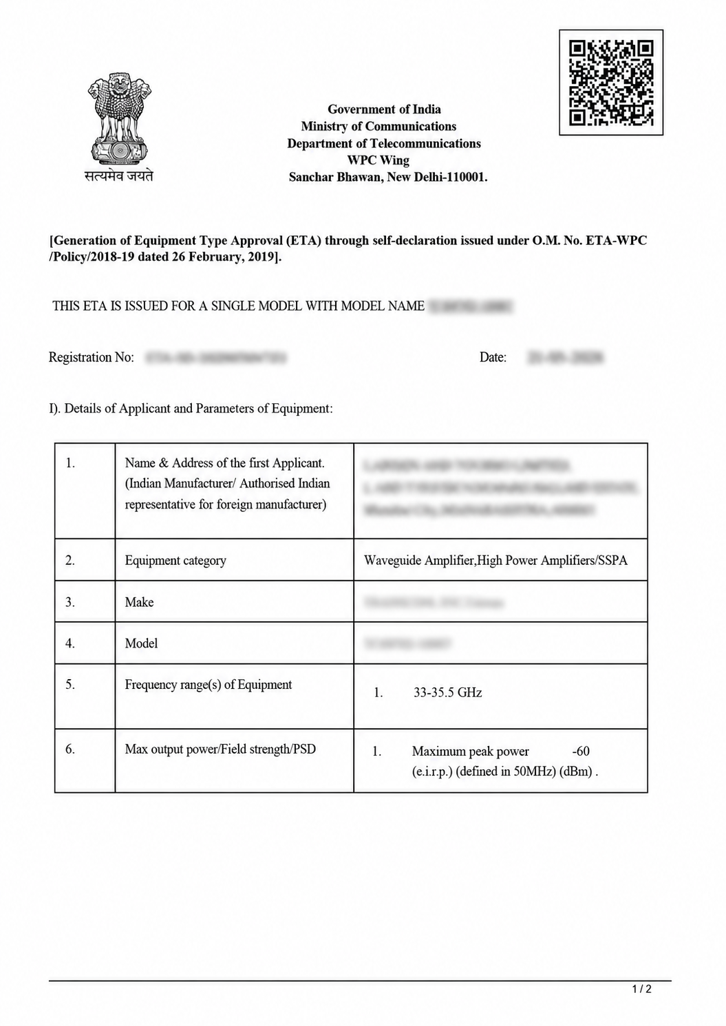 WPC Telecom Compliance
